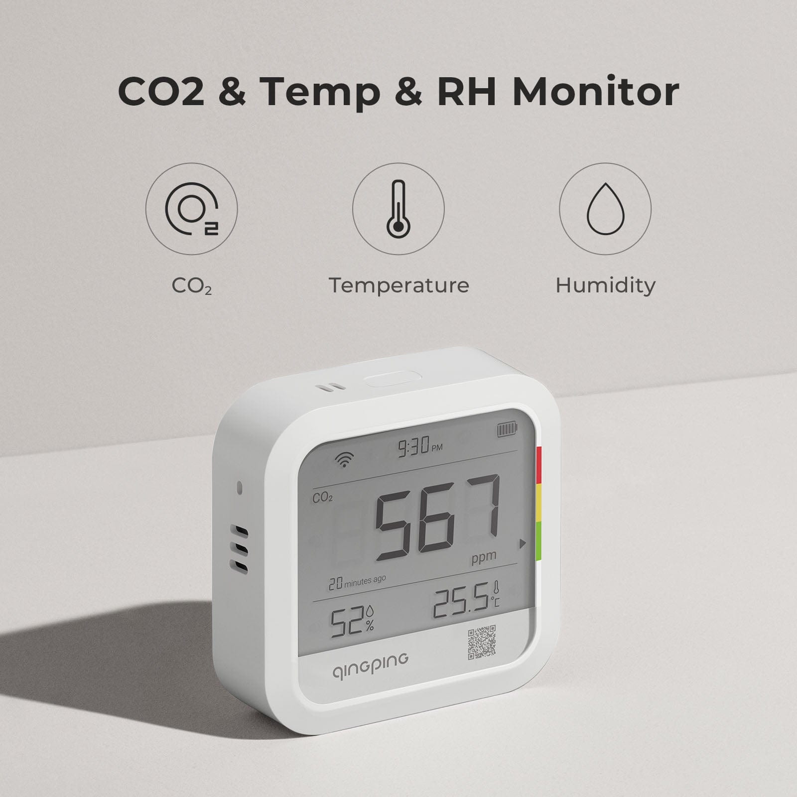 SmartPeapod Remote CO2 Monitor